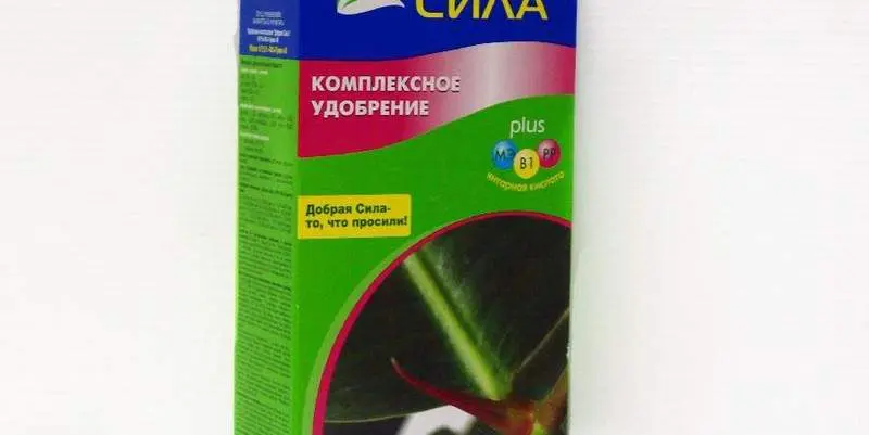 Комплексное удобрение для Фикусов Добрая Сила